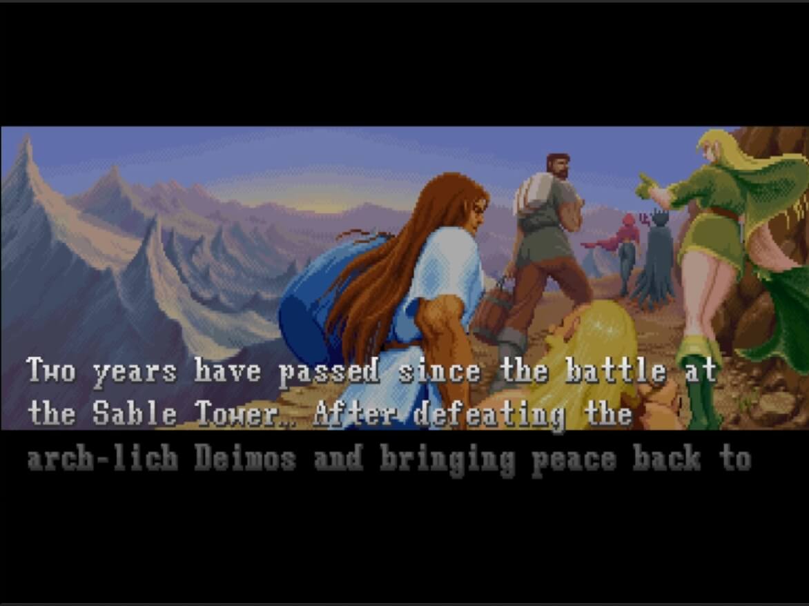 Dungeons & Dragons Shadow over Mystara - геймплей игры Arcade